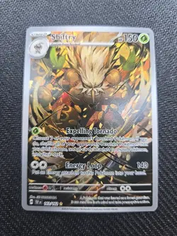 Pokemon TCG Shiftry 163/162 Rare Temporal Forces Illustration Card - Image 1
