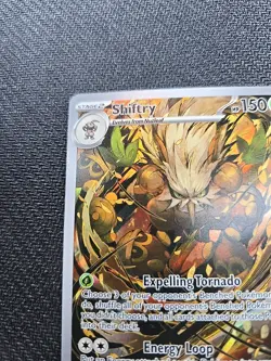 Pokemon TCG Shiftry 163/162 Rare Temporal Forces Illustration Card - Image 3