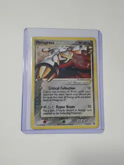 Pokemon Metagross Gold🌟Star Delta Species 113/113 Shiny Holo Secret Rare Card - Image 2