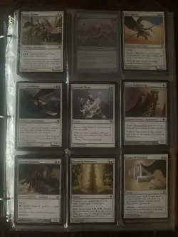 Binder of Magic The Gathering MTG Cards Collectible Card Game 2009 Bulk Lot #7 - Image 1