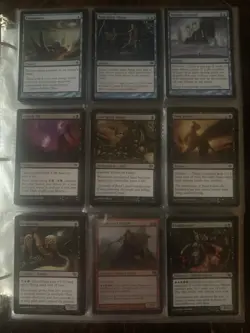 Binder of Magic The Gathering MTG Cards Collectible Card Game 2009 Bulk Lot #7 - Image 3