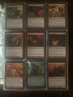 Binder of Magic The Gathering MTG Cards Collectible Card Game 2009 Bulk Lot #7 - Image 5