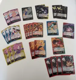 One Piece 220 Card Mixed Lot Rare Leader Event Don - Image 5