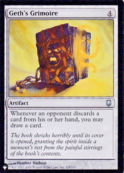 Geth's Grimoire - The List - Lp - Mtg - Artifact - Image 1