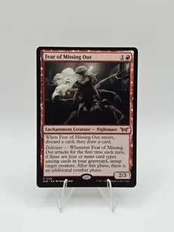 Fear of Missing Out Duskmourn: House of Horror Regular Near Mint - Image 1