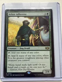 Arbor Adherent Commander: Tarkir: Dragonstorm Regular - Image 1