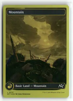 Mountain 0510 First-Place Foil Aetherdrift DFT MTG Magic - Image 1