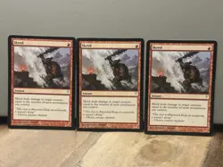 MtG Magic the Gathering Skred Coldsnap x3 - Image 1