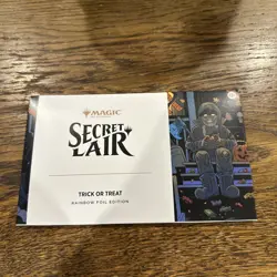 Trick or Treat Rainbow Foil Edition Secret Lair MTG In Hand Sealed - Image 1
