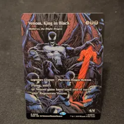 Magic: The Gathering Venom, King in Black Skithiryx, the Blight Dragon. - Image 1