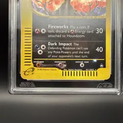 Houndoom Holo H11/H32 Aquapolis 2003 Vintage Pokemon TCG - Image 4