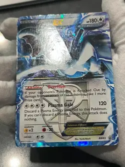 Pokemon TCG Lugia EX BW83 Black Star Promo Holo Team Plasma DMG - Image 4
