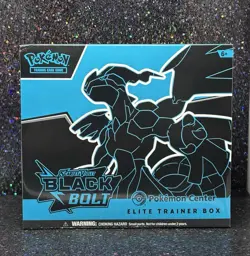 Pokemon Scarlet & Violet Black Bolt Pokemon Center ETB Factory Sealed - Image 1