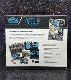 Pokemon Scarlet & Violet Black Bolt Pokemon Center ETB Factory Sealed - Image 3