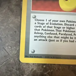 Pokemon TCG Devolution Spray Base Set 72/102 Regular 1999 Rare Trainer - Image 5