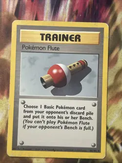 POKEMON FLUTE - 86/102 - Base Set - Pokemon Card - Mp - Image 1