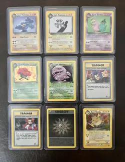 Pokemon Team Rocket Complete Set 83/82 - Excellent Condition - Image 3