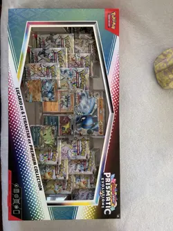 Pokemon Scarlet & Violet Lucario EX Tyranitar EX Premium Collection Sealed (146) - Image 1
