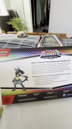 Pokemon Scarlet & Violet Lucario EX Tyranitar EX Premium Collection Sealed (146) - Image 2
