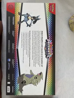 Pokemon Scarlet & Violet Lucario EX Tyranitar EX Premium Collection Sealed (146) - Image 3