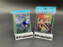 Lot of (2) Pokemon TCG Deck Shield Pokemon Center 64 Card Sleeves Set of 2 - Image 1