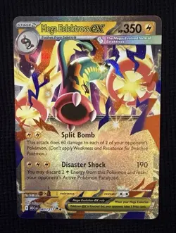 Mega Eelektross EX 061/217 ASCENDED HEROES (NEAR MINT) Pokemon: Ready to Ship - Image 1