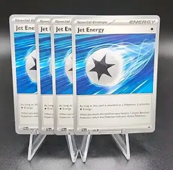4x Pokemon Jet Energy Playset Scarlet & Violet Paldea Evolved Special - Image 1