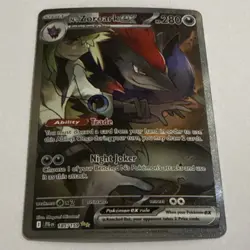 Ns Zoroark EX 185/159 Pokemon Journey Together Special Illustration Rare Holo NM - Image 3