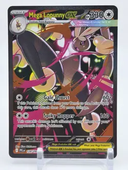 Mega Lopunny 128/094 Special Illustration Rare Phantasmal Flames Pokemon TCG NM - Image 1