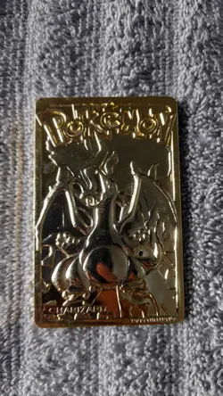Burger King Gold Plated Pokemon - Charizard - Togepi - Image 2