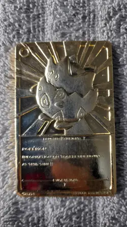 Burger King Gold Plated Pokemon - Charizard - Togepi - Image 5