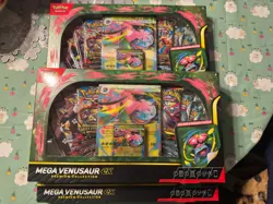 Pokemon Mega Venusaur EX Premium Collection Case (3 Boxes) Brand New [24 packs] - Image 1