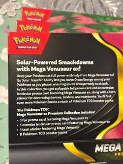 Pokemon Mega Venusaur EX Premium Collection Case (3 Boxes) Brand New [24 packs] - Image 3