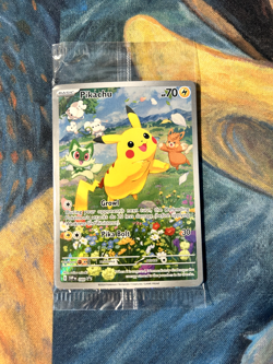 Pokemon TCG - Pikachu SVP 088 Paldea Adventure Chest Promo Sealed - Image 1