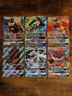 Pokemon GX Lot Sun & Moon - Ho-Oh SM57, Lunala, Incineroar, Tauros NM - Image 2