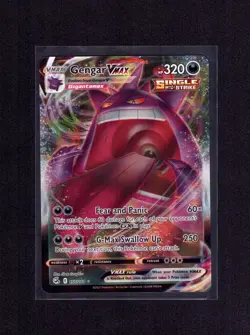 2021 Pokemon SWSH08 Fusion Strike GENGAR VMAX #157 Ultra Rare Holo - Image 1