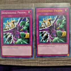 Dimensional Prison - MAGO-EN158 & OP13-EN023 1st Ed Yugioh - MINT x2Never Played - Image 1