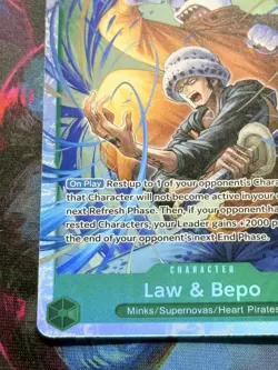 One Piece ST24-004 Law & Bepo SR - Starter Deck 24 - English - Near Mint #1 - Image 5