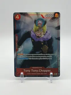 One Piece Tony Tony.Chopper Rare Alt Art OP10-011 Royal Blood English - Image 1
