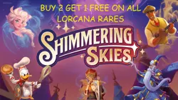 Disney Lorcana Shimmering Skies Singles - Choose Card - Rare - Super Rare - Image 1