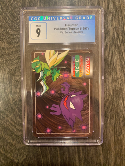 CGC 9 MINT Haunter No.093 Pokemon TOPSUN 1997 VS. Series - Image 1
