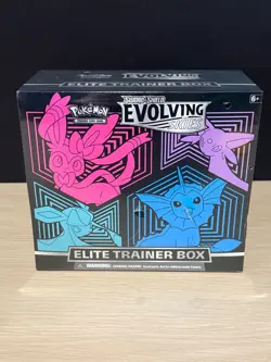 POKEMON SWORD & SHIELD EVOLVING SKIES FACTORY SEALED ELITE TRAINER BOX ETB (B) - Image 1