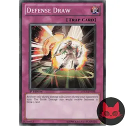 Yugioh Defense Draw 5DS3-EN038 Common 1st Edition LP - Image 1