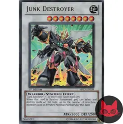 Yugioh Junk Destroyer 5DS3-EN039 Ultra Rare 1st Edition LP - Image 1