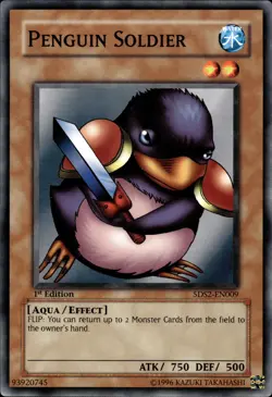 Penguin Soldier - 1st Edition 5DS2-EN009 - LP - YuGiOh - Image 1