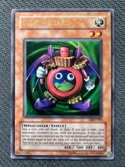 Yugioh Time Wizard Unlimited Edition Ultra Rare MRD-065 NM - Image 1