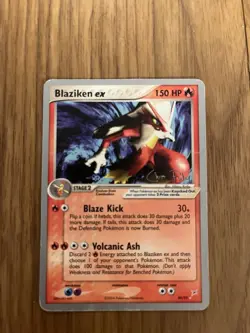 Pokemon Blaziken Ex World Championship 2004 Chris Fulop Non-Holo Rare 89/95 - Image 1