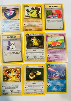 Vintage Pokemon Team Rocket Lot (21 Cards - Image 2