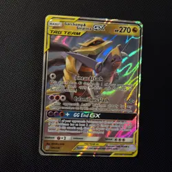 Pokemon Card Garchomp Giratina Tag Team GX Unified Minds Holo 146/236 - M/NM - Image 1