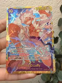 One Piece Card Game Monkey.D.Luffy OP05-119 PRB-01 Premium Booster Reprint - Image 1